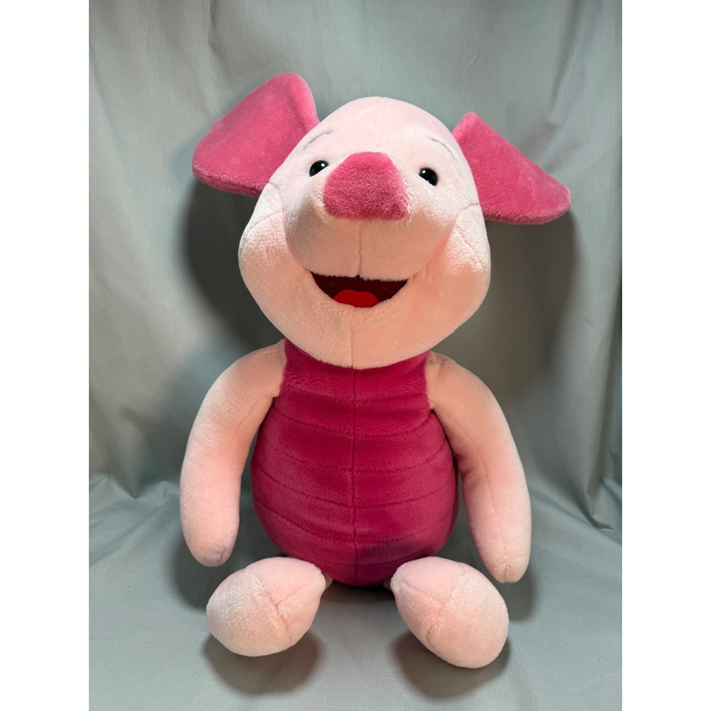 Jumbo 25" Piglet Plush Disney Mattel Arcotoys Oversized Stuffed Animal Vintage
